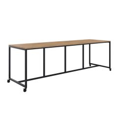 Verrijdbare kantinetafel Jalka 110 cm hoog