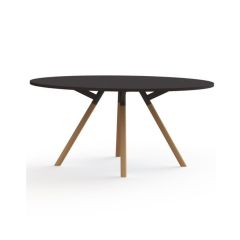 Ronde vergadertafel Ypsilon met Fenix blad