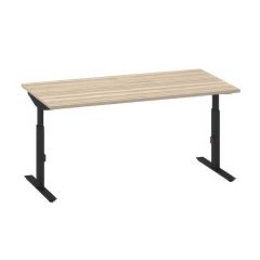 Verstelbaar bureau basic T-poot - Zwart onderstel