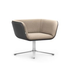 Interstuhl HUB 1 Loungefauteuil lage rugleuning