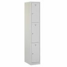 Lockerkast Basic - 3-deurs - 1 delig