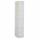 Lockerkast Basic - 4-deurs - 1 delig