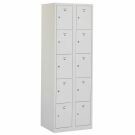 Lockerkast Basic - 10-deurs - 2 delig