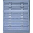 Bisley Tekeningkast A0 - 15 laden