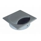 Kabeldoorvoer Ret - Chroom-mat