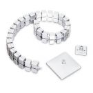 Kabelslang Domino 76 cm  - Wit