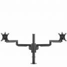 Monitorarm Galaxy Dubbel - Zwart