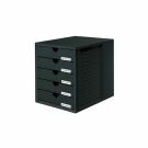 Postkast met 5 vakken HAN - Zwart