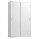 Schuifdeurkast 195 x 120 cm - Wit