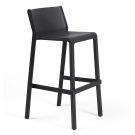 Trill barkruk hoog - Antraciet