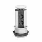 Verzinkbare Stekkerdoos Zody - 2-voudig