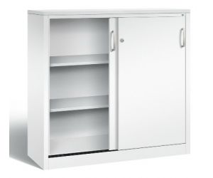 CP schuifdeurkast Arvo - Lichtgrijs/Zwartgrijs (nieuw in verpakking)