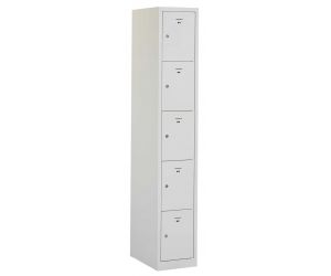 Lockerkast Basic - 5-deurs - 1 delig
