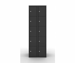 Lockerkast Black Edition - 10-deurs - 2 delig