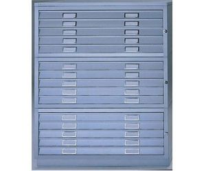 Bisley Tekeningkast A0 - 15 laden