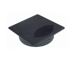 Kabeldoorvoer Ret - Zwart