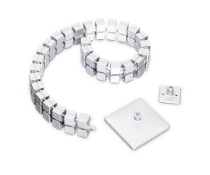 Kabelslang Domino 76 cm  - Wit