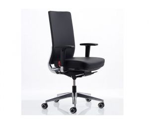 KOHL Anteo Alu Airseat bureaustoel (echt leder)