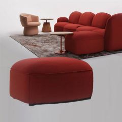 Modulaire fauteuil in rood CSE06