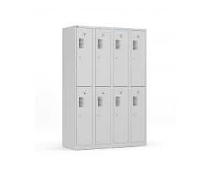 Locker Garderobekast 8 deuren - Basic Plus 4.8 