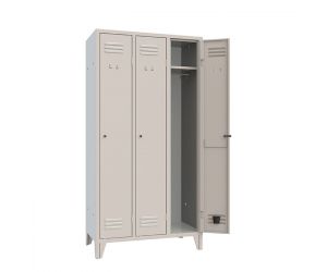 Garderobekast Locker 3 deuren - Classic 3.3