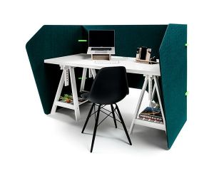 Officecity akoestische cabin bureau (Dark Green)